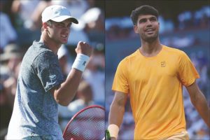 L&rsquo;élève qui veut rejoindre les maîtres : après Jannik Sinner à Indian Wells, Joao Fonseca défie Carlos Alcaraz à Miami