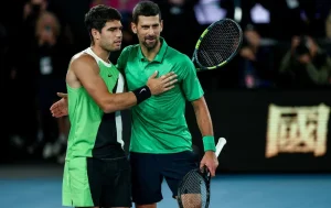« Tu t’es caché ! » : l’échange complice entre Djokovic et Alcaraz à Indian Wells