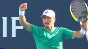 Une fin complètement dingue : Collignon sauve une folle balle de match et s’offre Dimitrov à Miami