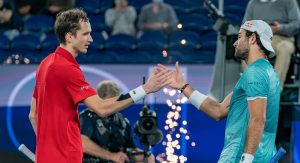 ATP – Monte Carlo > Matteo Berrettini prévient Daniil Medvedev avant de l&rsquo;affronter au 2e tour : « Ce sera un match très difficile, mais j’ai très envie de le disputer. Je suis très motivé »