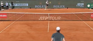 ATP – Monte Carlo, Vidéos > Jannik Sinner fait très mal à Valentin Vacherot à l&rsquo;entraînement