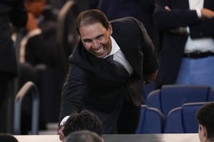 Comme Roger Federer l&rsquo;an dernier, Rafael Nadal est présent à Augusta pour suivre le Masters jusqu&rsquo;à dimanche