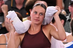 « J’ai commencé à être un peu nerveuse » : Kostyuk revient sur son quart de finale à rebondissements à Rouen