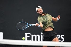 Titouan Droguet abandonne au 3e set face à Daniel Merida Aguilar à Bucaret