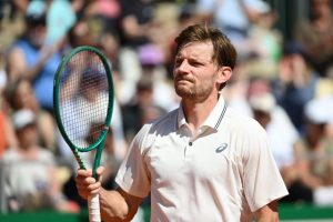 David Goffin terrassé par l&rsquo;émotion après sa victoire au premier tour des qualifications pour son dernier Roland-Garros