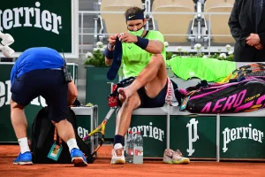 Des images jamais vues du pied de Rafael Nadal seront diffusées sur Netflix