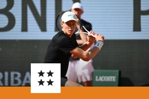 Jannik Sinner seul au sommet de la liste des favoris de Roland-Garros