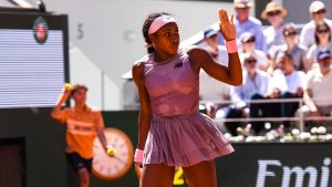« Je suis juste contente d’être là, en un morceau », l&rsquo;avant-match mouvementé de Coco Gauff, victime d&rsquo;un accident de voiture