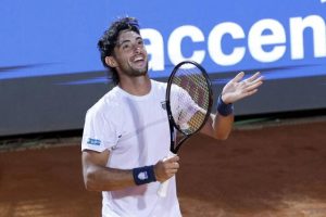 L&rsquo;Argentin Thiago Tirante s&rsquo;offre l&rsquo;Italien Flavio Cobolli au Masters 1000 de Rome