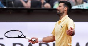 Retour au jeu décevant pour Djokovic qui mord la poussière dès son entrée en lice à Rome