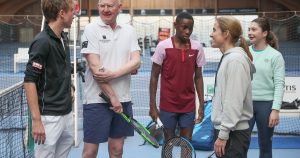 Révélation de Roland-Garros, Moïse Kouame est passé par l&rsquo;académie de Justine Henin : « On avait détecté un gros potentiel »
