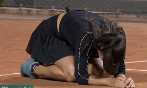 Roland Garros > Dodin en larmes, elle revient de si loin..