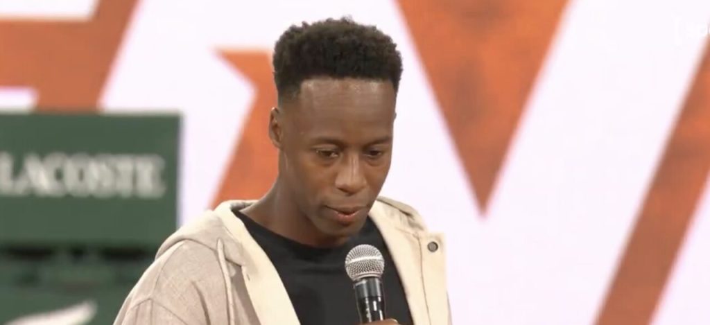 Roland Garros > Gaël Monfils très ému lors de sa soirée spéciale : « Je n’ai pas été assez fort pour gagner un Grand Chelem mais j’ai peut-être gagné plus »