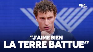 Roland-Garros : « J&rsquo;aime bien la terre battue », sourit Humbert sur sa relation avec la surface
