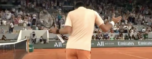 Roland Garros, Vidéos > La célébration très originale de Djokovic après sa victoire contre Mpetshi Perricard