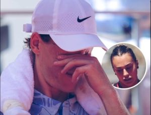 Sabalenka sous le choc après la chute de Sinner : “C’était douloureux à regarder”