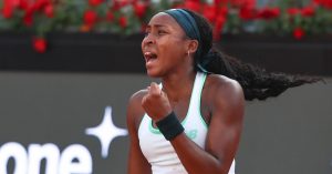 Tennis – WTA – Rome : Gauff se qualifie dans la douleur pour les 8es de finale