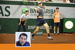 aborder un duel face à la légende Djokovic selon Julien Gillet, l&rsquo;entraîneur de Valentin Royer