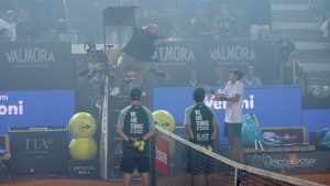les tifosi de l’Inter ont plombé le quart entre Darderi et Jodar au Masters 1000 de Rome