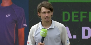 ATP – Hertogenbosch > La classe d&rsquo;Alex De Minaur après sa défaite en finale contre Kamil Majchrzak : « Je veux juste dire que tu as été trop fort »