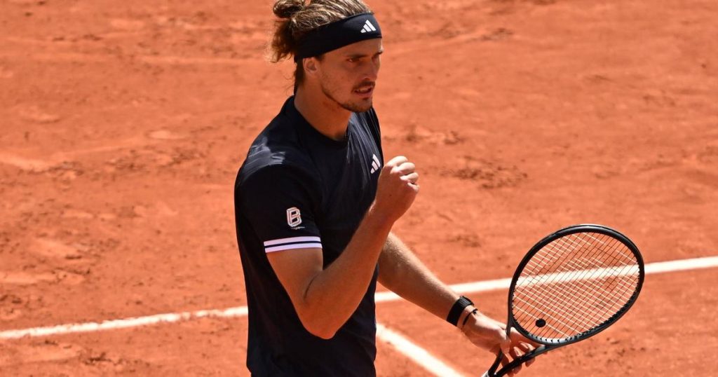 Alexander Zverev en finale à Paris en lâchant un set