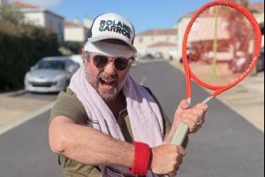 L&rsquo;humoriste Chicandier fan de tennis : « Au départ, Nadal, je ne pouvais pas le blairer… »