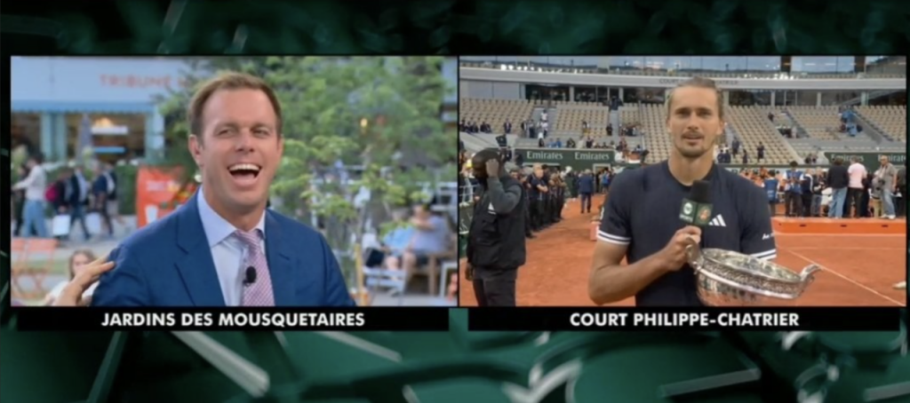 Roland Garros > Zverev à Querrey après son titre : « Tu avais dit que je n’y arriverais jamais, alors merci beaucoup pour ta confiance. Pour ceux qui ne le savent pas, on a une relation amour-haine »