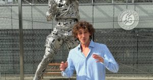Roland-Garros – Le créateur de contenu Goran Chevalme est souvent invité dans les tournois de tennis : « Je ne connais pas le métier de journaliste »