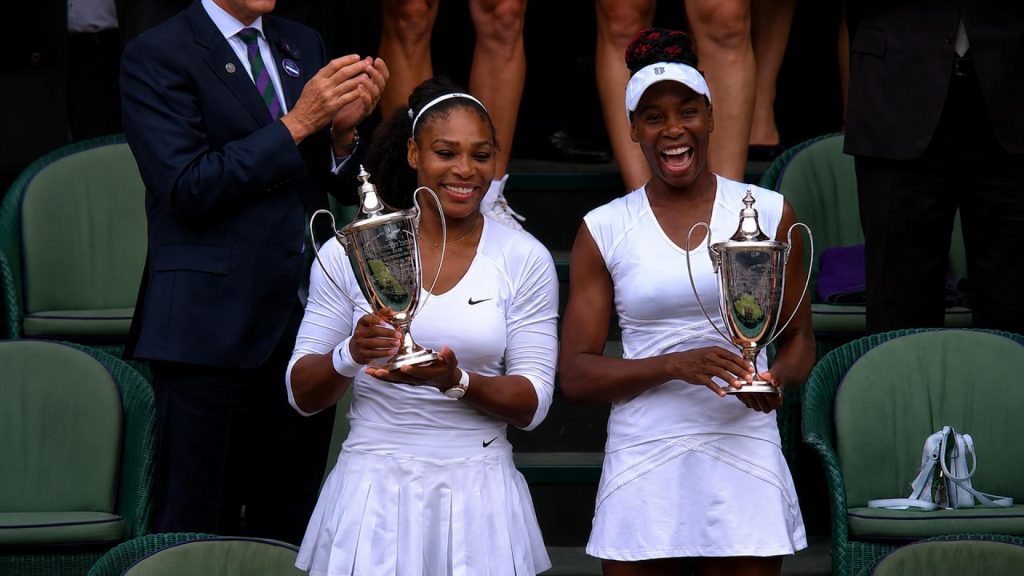Serena et Venus Williams prêtes pour une finale émotive à Wimbledon