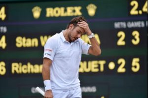 Stan Wawrinka évoque sa défaite serrée en quart de finale à Wimbledon en 2015 comme l&rsquo;un de ses plus grands regrets.