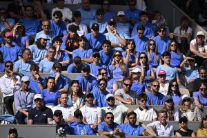 Un kop au soutien de Flavio Cobolli en finale de Roland-Garros