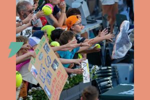 à Roland-Garros, la chasse au trésor pour les goodies des joueurs