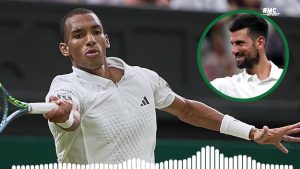 Auger-Aliassime bouche bée devant la forme physique de Djokovic