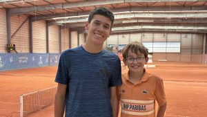 « C’est dingue, on mesure à chaque instant la chance qu’on a » : comment Malone et Paul, deux jeunes tennismen de Colomiers, près de Toulouse, ont côtoyé les stars de Roland-Garros
