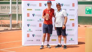 Championnat de France 3e série des sourds et malentendants : le Toulousain William Geeraerts a dompté la terre de Roland-Garros