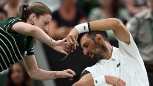 « Désolé pour la frayeur », Djokovic a retrouvé la ramasseuse de balles à qui il avait fait une plaisanterie