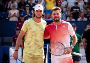 Jaime Faria adresse un message élégant à Stan Wawrinka qui prend sa retraite après un match serré à Gstaad.