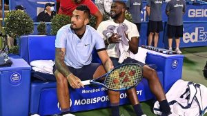 Nick Kyrgios s&rsquo;associe à Frances Tiafoe pour le double à Washington