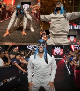 Novak Djokovic surprend ses fans avec une entrée digne de la WWE au Fanatics Fest