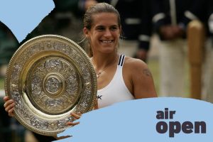 Podcast « Air Open » – Amélie Mauresmo : « Wimbledon 2006, c&rsquo;était tennis, foot, belote et bolognaise »