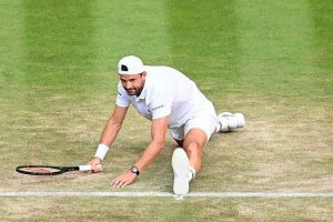 Retombé à la 146e place mondiale, Grigor Dimitrov vient à bout de Matteo Berrettini au troisième tour de Wimbledon