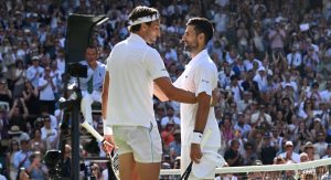Wimbledon > Djokovic, après sa victoire contre Rinderknech : « C&rsquo;est intimidant d&rsquo;affronter un joueur comme lui »