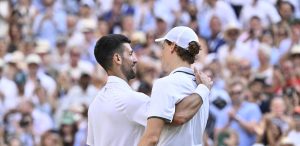 Wimbledon > Jannik Sinner, tombeur de Djokovic en demi-finales : « Avant d&rsquo;affronter Novak, on ressent toujours de la pression. Mais j&rsquo;aime ça »