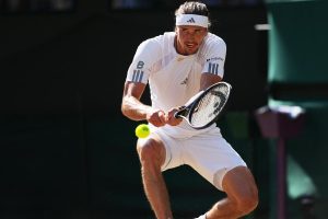 plus rien n&rsquo;arrête Alexander Zverev, qualifié pour la première fois pour les demi-finales de Wimbledon