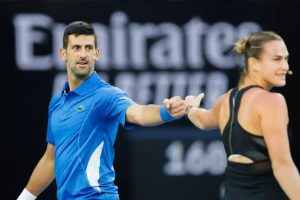 Aryna Sabalenka souligne son objectif clair en double mixte à l&rsquo;US Open avec Novak Djokovic.