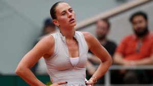 Depuis avril, Kostyuk s’est inclinée face à la joueuse qui a ensuite remporté le titre