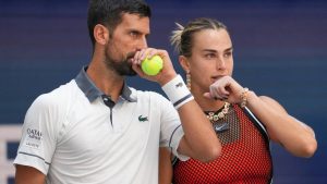 Djokovic et Sabalenka battus pour leurs débuts en double mixte à l’US Open