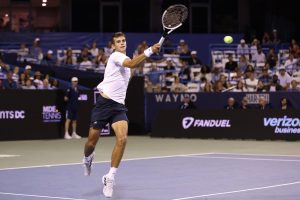 L&rsquo;Américain Taylor Fritz affrontera l&rsquo;Espagnol Rafael Jodar en finale à Washington