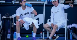 Les grandes ambitions du coach de Zizou Bergs: »L&rsquo;objectif est simple. Battre Alcaraz, Sinner et Djokovic »