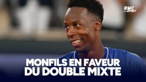 Monfils défend le double mixte controversé